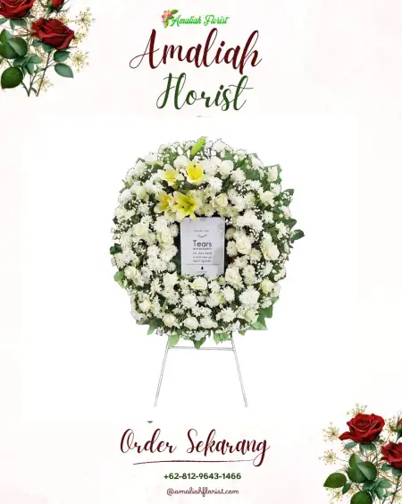 Krans Bunga Duka Cintadamai